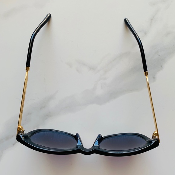 NWT Spektre sunglasses black/gold handmade Italy - Picture 4 of 8